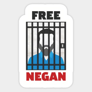 Free Negan Sticker